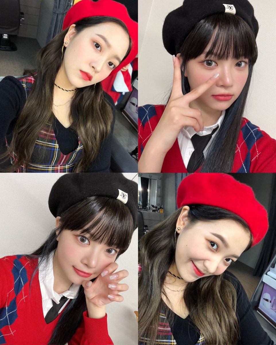 9906pics's tweet photo. eunchae and yeri with beret https://t.co/m8ndwzvynE