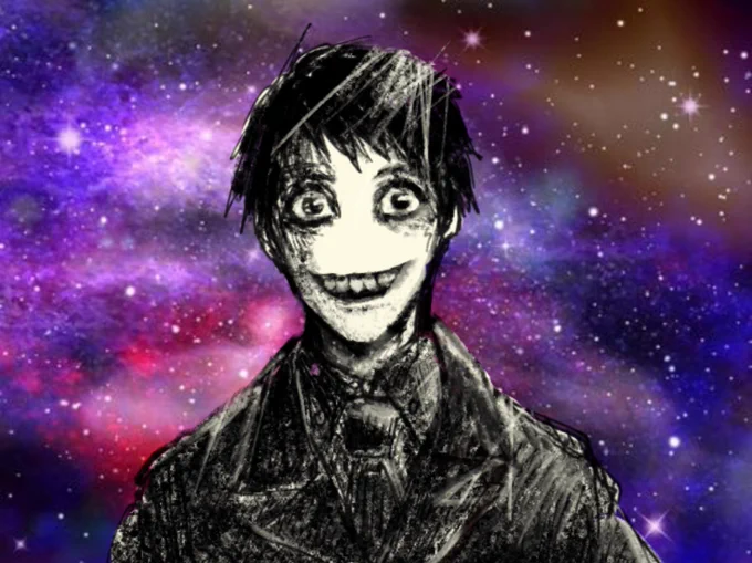 背後にこの顔のmtriくん立ってた時のSSGMさんみたいになっちゃった 
