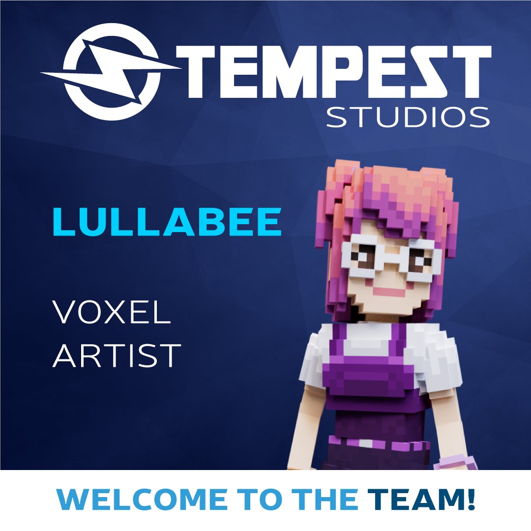 TempestStudios's tweet image. ⚡️TEAM ADDITION!

Just when we thought our team couldn&apos;t get any more amazing... we are proved wrong! 💙

Please welcome the super talented, award-winning artist @HumbleNyx aka Lullabee to the #tempeststudios @voxedit team!

So happy to have you with us!
@TheSandboxGame