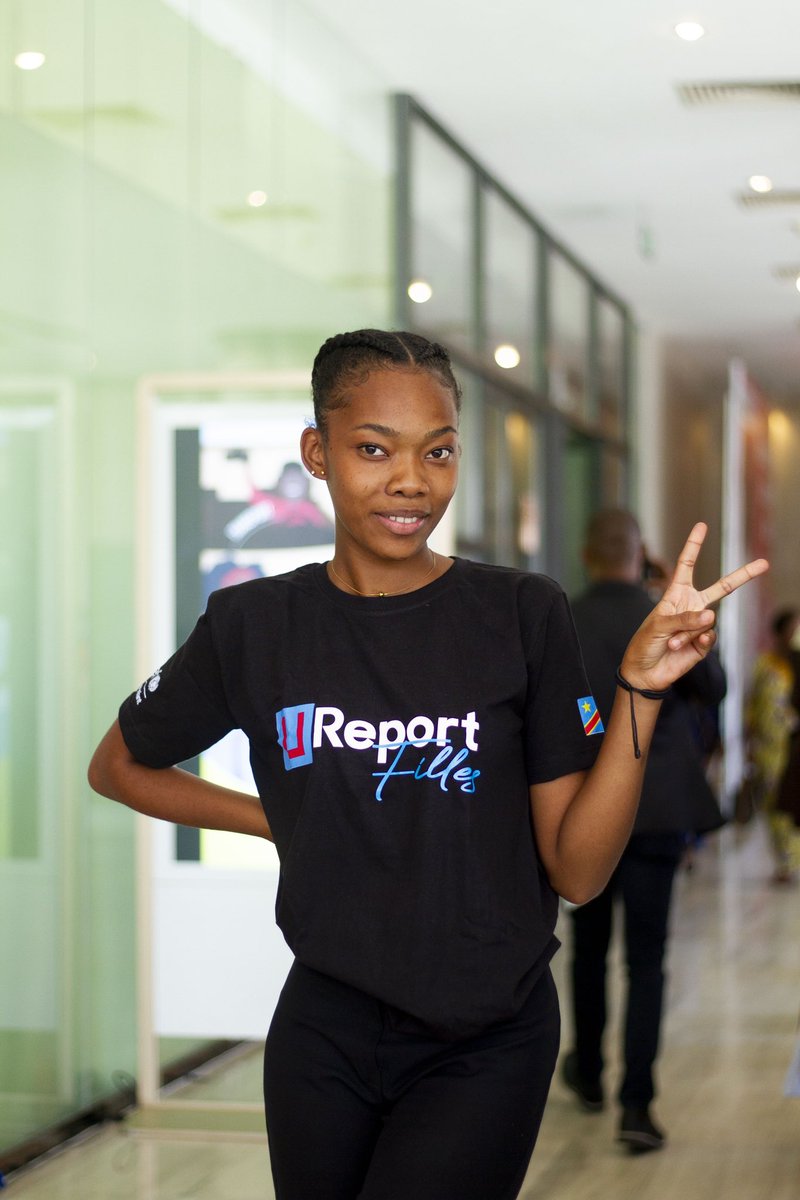 ureport_rdc's tweet photo. Le ministère de la Jeunesse et l’UNICEF en RDC lancent  
U-Report RDC Filles au #ForumFillesRDC, une plateforme encourageant les filles âgées de 13 à 24 ans à devenir des actrices du changement dans la société. https://t.co/MAtHqjSmhp