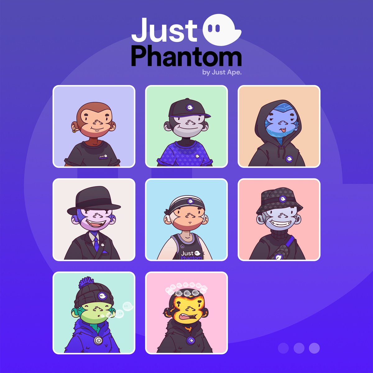 Many amazing creators who helped shape Web3 and the Solana Ecosystem, <a href="/phantom/">Phantom</a> is one of its most pivotal contributors. As homage, we are proud to announce Just Ape Phantom traits! 👻🍌

Tell us who you consider a pivotal contributor below for a chance to win Phantom traits 👇