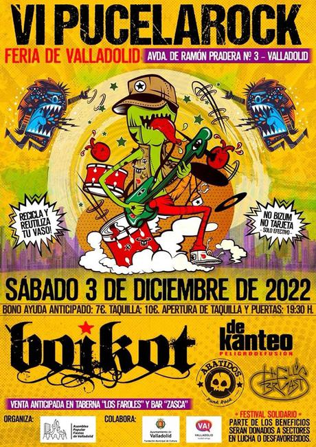 BOIKOTBAND's tweet photo. Última llamada!
Sábado 3 de Diciembre..
Nos damos cita en Valladolid!
#pucelarock https://t.co/QFVVc6xXOH