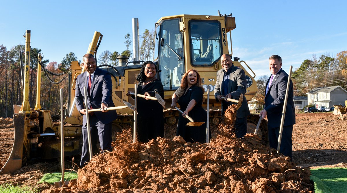 Congratulations to <a href="/WestSide_CLT/">West Side CLT</a> on breaking ground on 120 affordable homes for seniors! Great collaboration with West Blvd Neighborhood Coalition, developers and funders. Wonderful example of the power &amp; impact residents leading development in Charlotte. #TogetherWeCan
