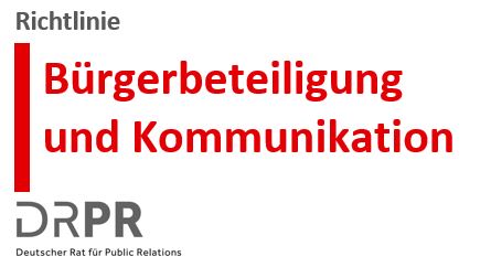 Der @PR_Rat veröffentlicht neue #Richtlinie #Bürgerbeteiligung und #Kommunikation. Damit werden verbindliche #Standards für informelle #Beteiligungsprozesse gesetzt, die auf das gestiegenen #Mitsprachebedürfnis der #Zivilgesellschaft reagieren. drpr-online.de/kodizes-2/rats…