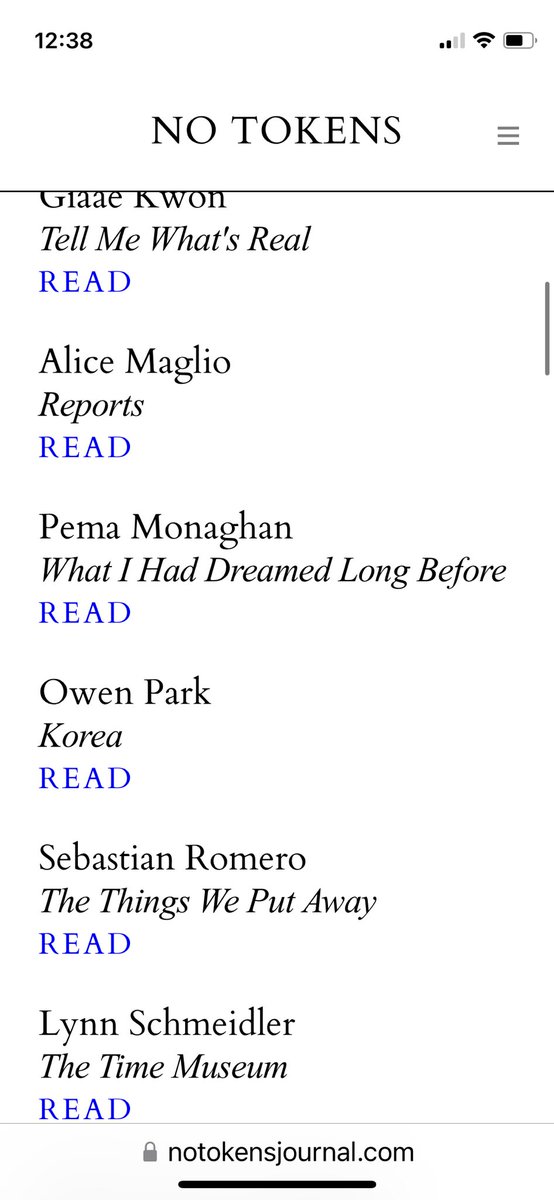 Really really good to have a story in <a href="/NoTokensJournal/">No Tokens</a> today, part of their new issue 💗💗 notokensjournal.com/fiction/what-i…