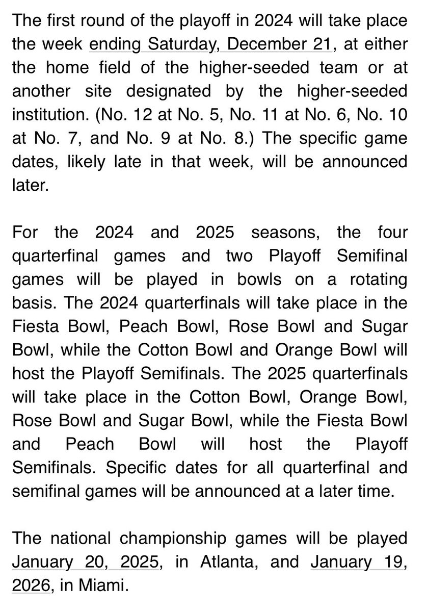 Brett McMurphy On Twitter 12 team College Football Playoff Format brett-mcmurphy-on-twitter-12-team-college-football-playoff-format