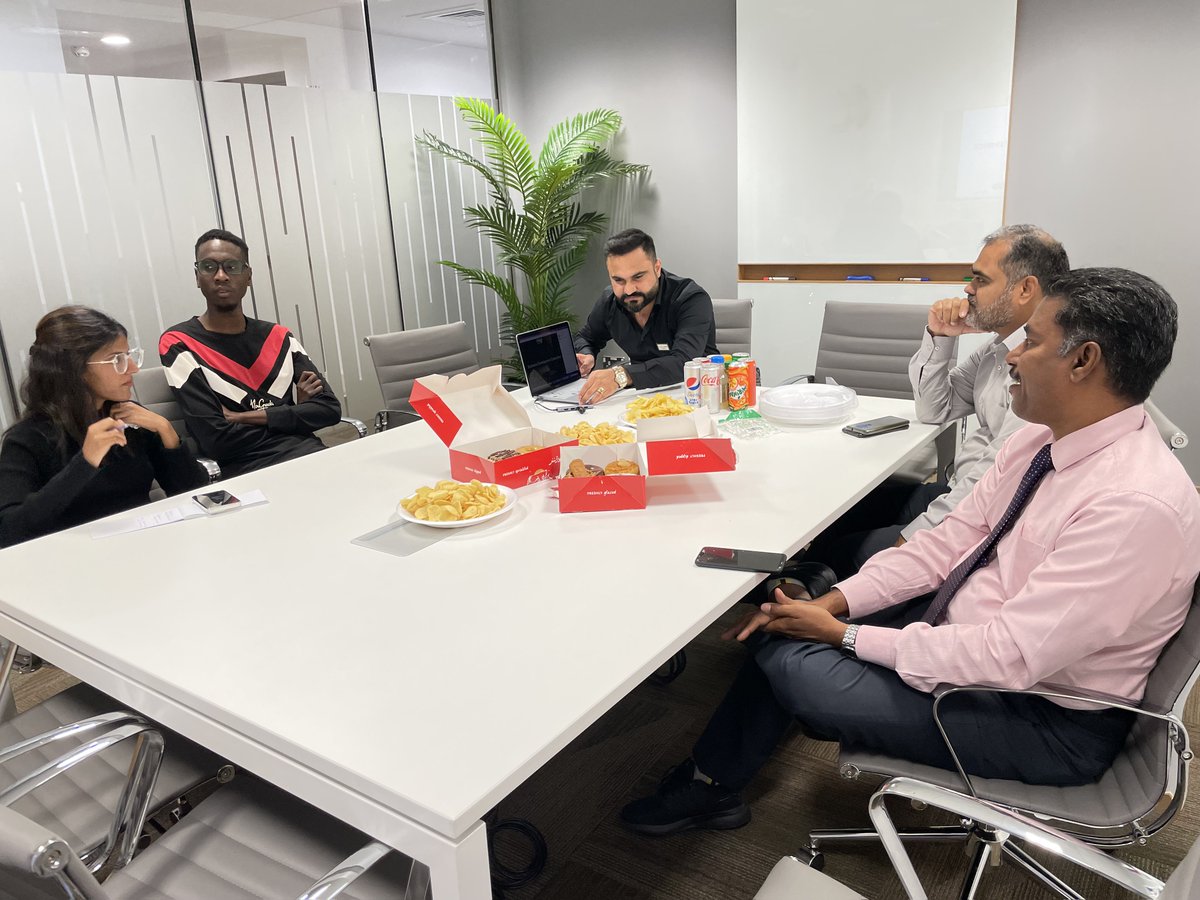 solutionsfgi's tweet photo. Our employees demonstrate teamwork and resilience at work every day. To reflect on our 2022 achievements, our Dubai office team came together to celebrate their milestones and the management recognized the efforts of our best players.

#WeAreFGi  #TeamWork | #Teamculture https://t.co/JWFJG5pXkX