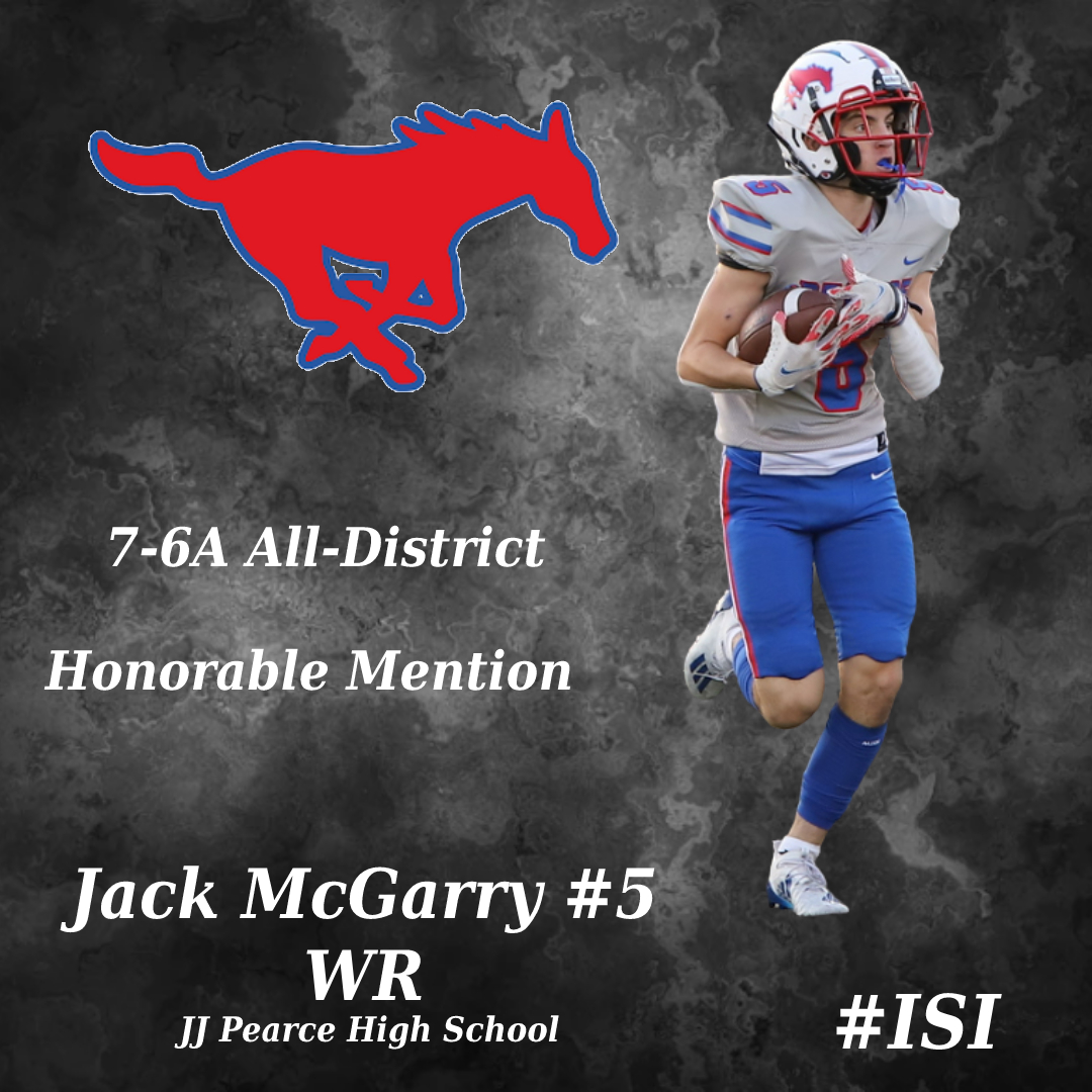 Congratulations to our Offensive skill 7-6A Honorable Mention All District selections. Blake Follett and Jack McGarry.