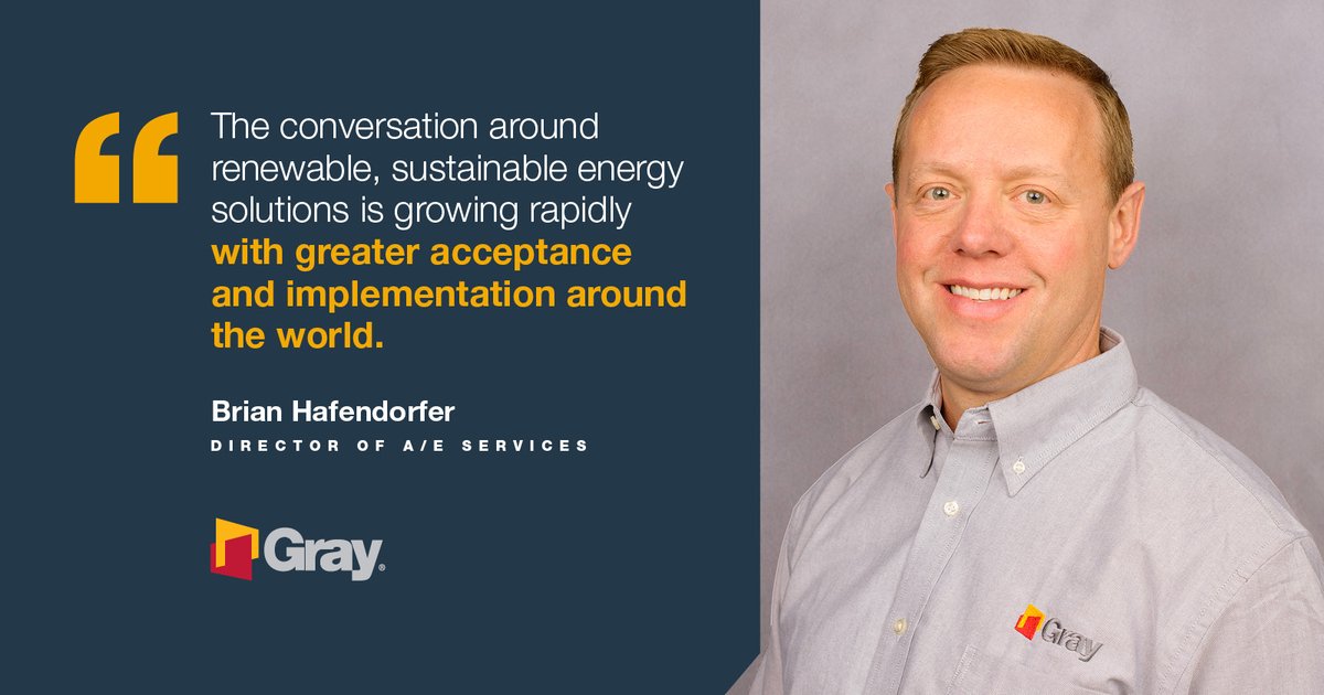 lifeatgray's tweet photo. Brian Hafendorfer, Gray's Director of A/E Services, recently spoke with @PetFoodProcess on the benefits of going #green in the pet food world. 

Read how design is serving the mission of #sustainability: https://t.co/RyJ9jT99J3. #FoodandBev #mfg https://t.co/CWpAShW6BH