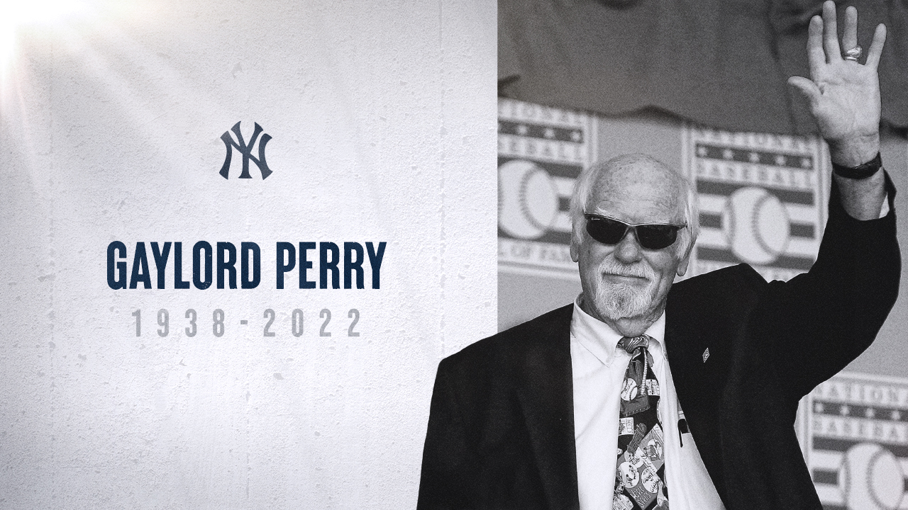 New York Yankees on X: The Yankees mourn the passing of Hall of Famer Gaylord  Perry and extend our deepest condolences to Gaylord's family, friends, and  loved ones.  / X