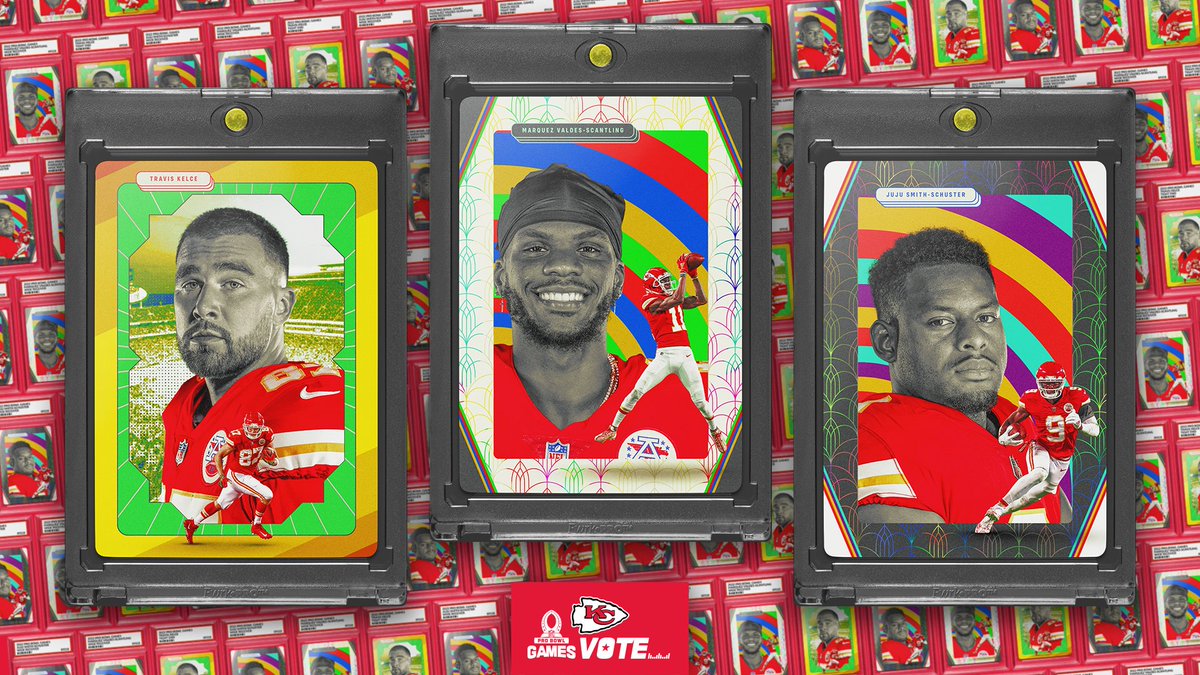 Chiefs's tweet photo. Won’t catch these catchers napping 😴 Don’t let them be slept on. RT and vote now!

#ProBowlVote + @tkelce
@MVS_11
@TeamJuJu
@notyourjody
Noah Gray
@skyymoore24
@0fficialC2N 
@jwat05 https://t.co/ierjfersHv