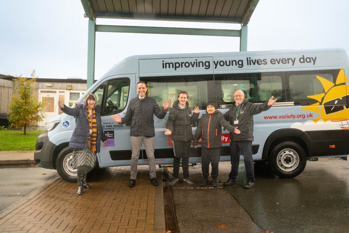 Variety, the Children’s Charity (@varietygb) on Twitter photo St James's Place Charitable Foundation have funded their 27th Sunshine Coach, this time supporting
<a href="/OakfieldParkSch/">Oakfield Park School</a>.
Thanks to the Foundation's generous donation, more children will be able to learn outside of the classroom, explore and have fun!
variety.org.uk/news-item/st-j… St James's Place Charitable Foundation have funded their 27th Sunshine Coach, this time supporting
<a href="/OakfieldParkSch/">Oakfield Park School</a>.
Thanks to the Foundation's generous donation, more children will be able to learn outside of the classroom, explore and have fun!
variety.org.uk/news-item/st-j…