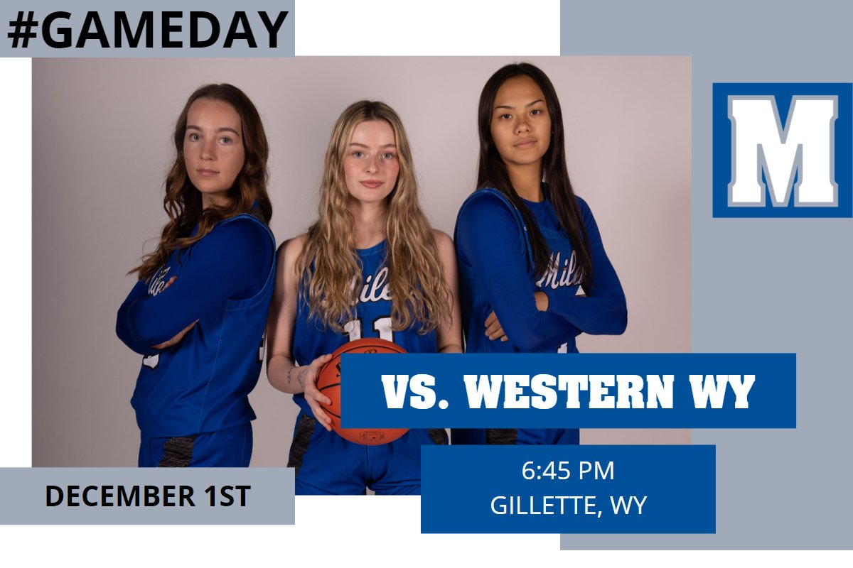 #GameDay
🆚 Western Wyoming
📍 Gillette, WY
⏰ 6:45 pm 
💻 youtube.com/@pronghornathl…