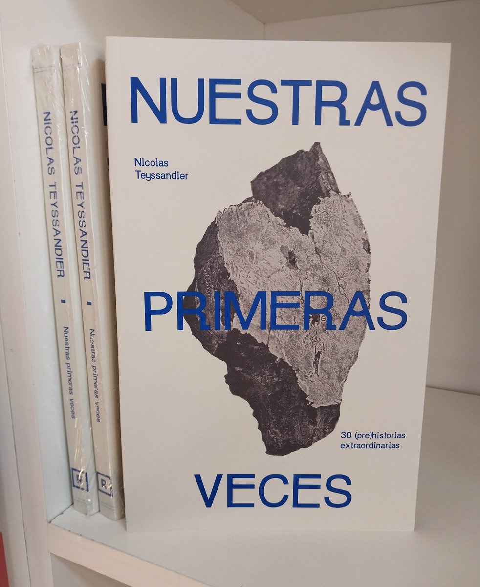 Novedades! <a href="/leemosBigSurCl/">Big Sur Chile</a> 
Nuestras primeras veces. 30 (pre) historias extraordinarias, Nicolas Teyssandier
"Las primeras veces de la humanidad: la primera palabra, la primera migración, el primer dios, la primera droga, el primer gato, la primera pintura".
<a href="/roneoroneoroneo/">Roneo</a>