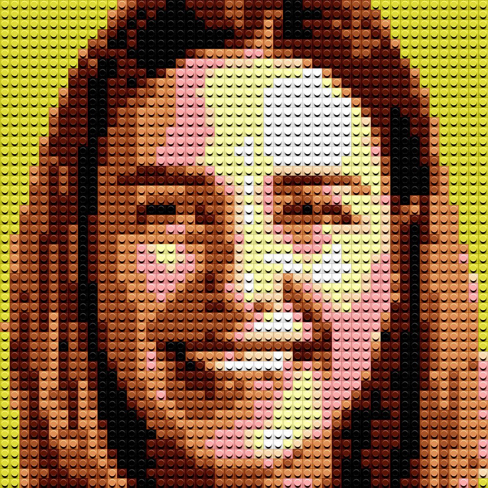 If you are interested in Mosaic Lego Portrait, Dm me 40cm x 40cm : 150 Usd😉 #Trending #NFTs #BAYC #apefollowape @yugalabs @BoredApeYC #Digitalart @opensea #NFTCommunity #Nft #Art #NFTArts #movies #NFTProject #NFTCommunitys #portraitart @cryptopunksnfts #ETH #opensea #Hollywood