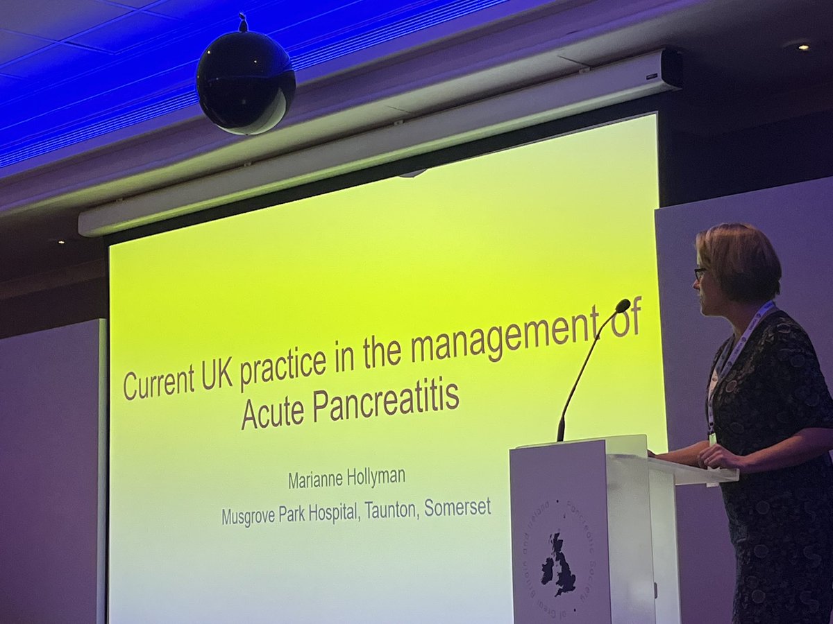 Next up Marianne Hollyman with an update from the Panc Study. #PSGBI2022