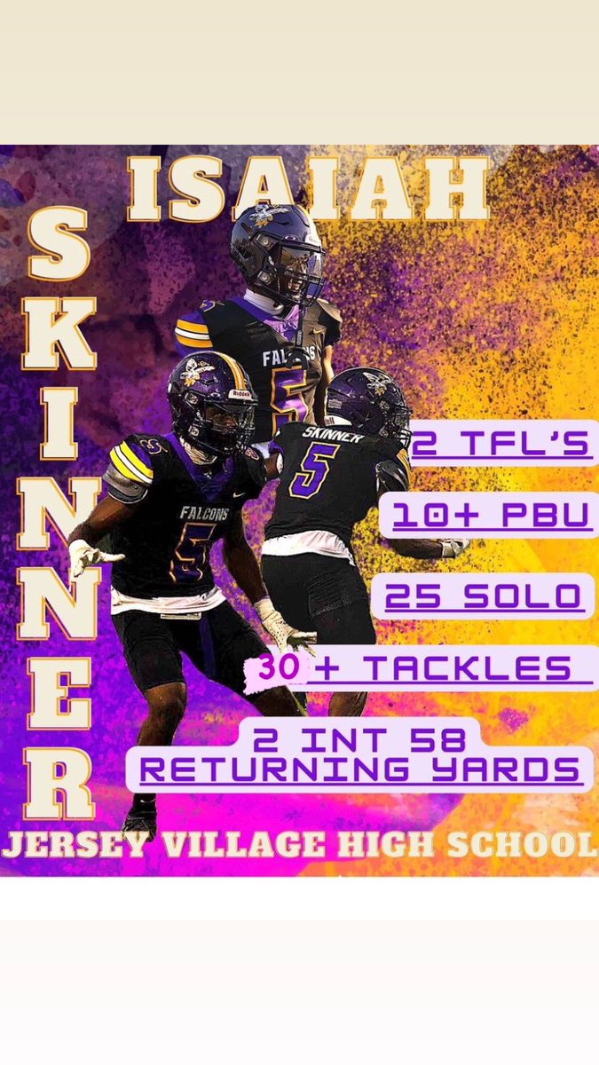 Selected as First team all district defensive back🙏🏽 <a href="/thevillfootball/">The Vill Football</a>