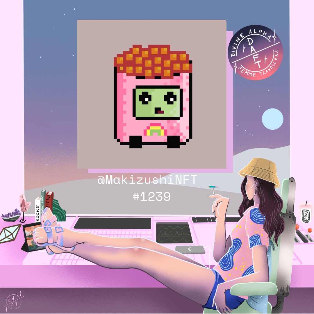 DAFT NFT | Divine Alpha Femme Travellers tweet media