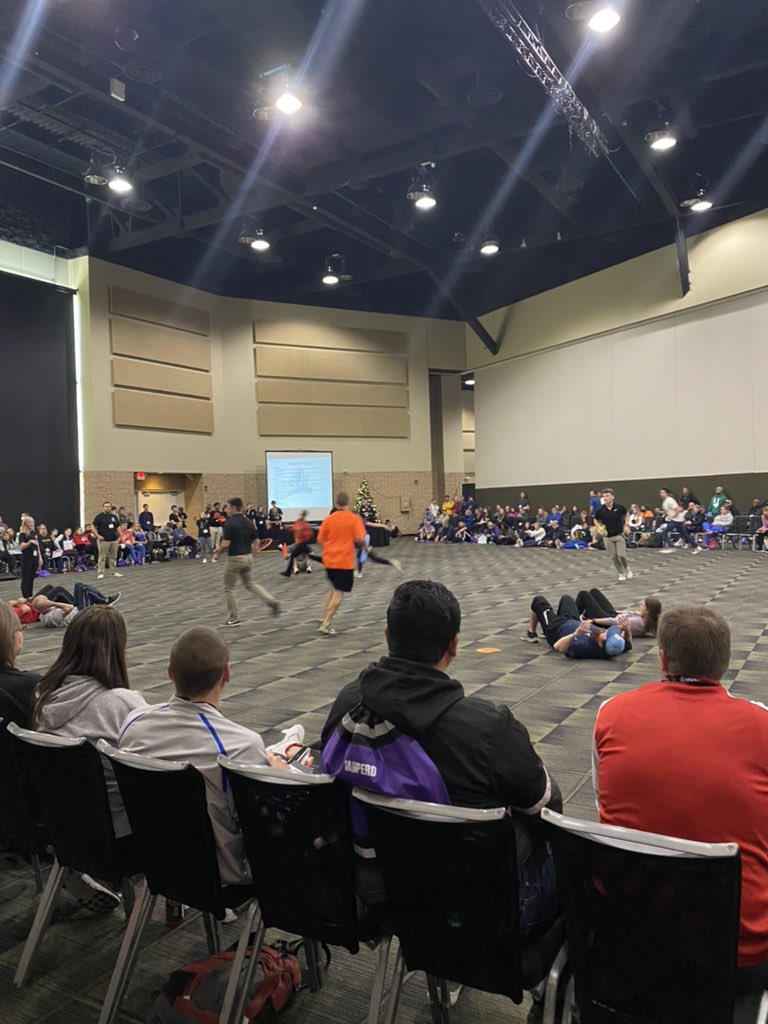 NichollsPE24's tweet photo. Gotta love #IAHPERD https://t.co/eojo8kJyNx