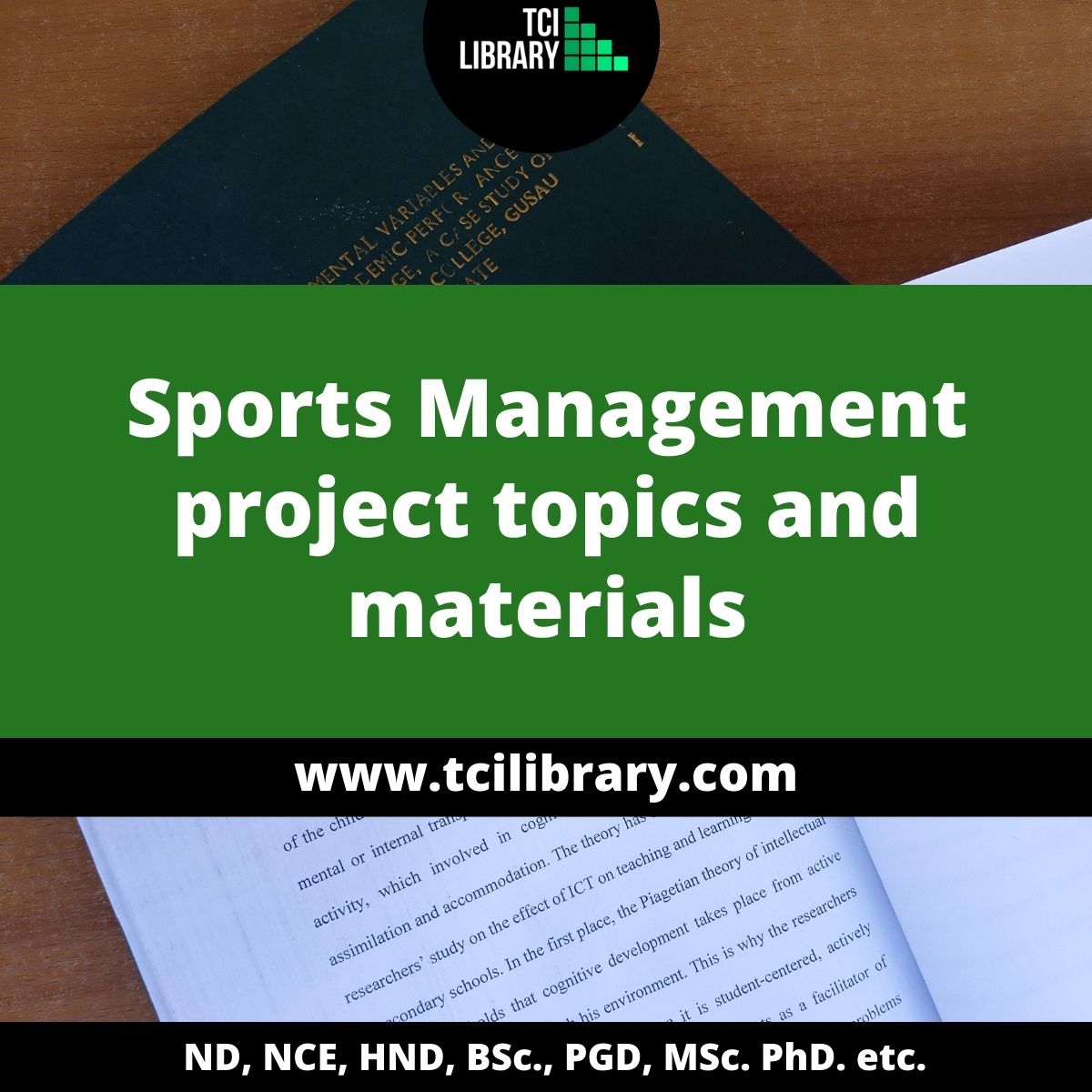 okpedthankgod's tweet image. SPORTS MANAGEMENT Project topics and materials 
tcilibrary.com/department/spoโฆ
ND, HND, NCE, PGDE, PGD, PhD students etc. #dissertation 
#Projecttopics
#finalyearprojects
#projectMaterials 
#tcilibrary #researchmaterials 
#tcilibraryprojects,
#projects #research