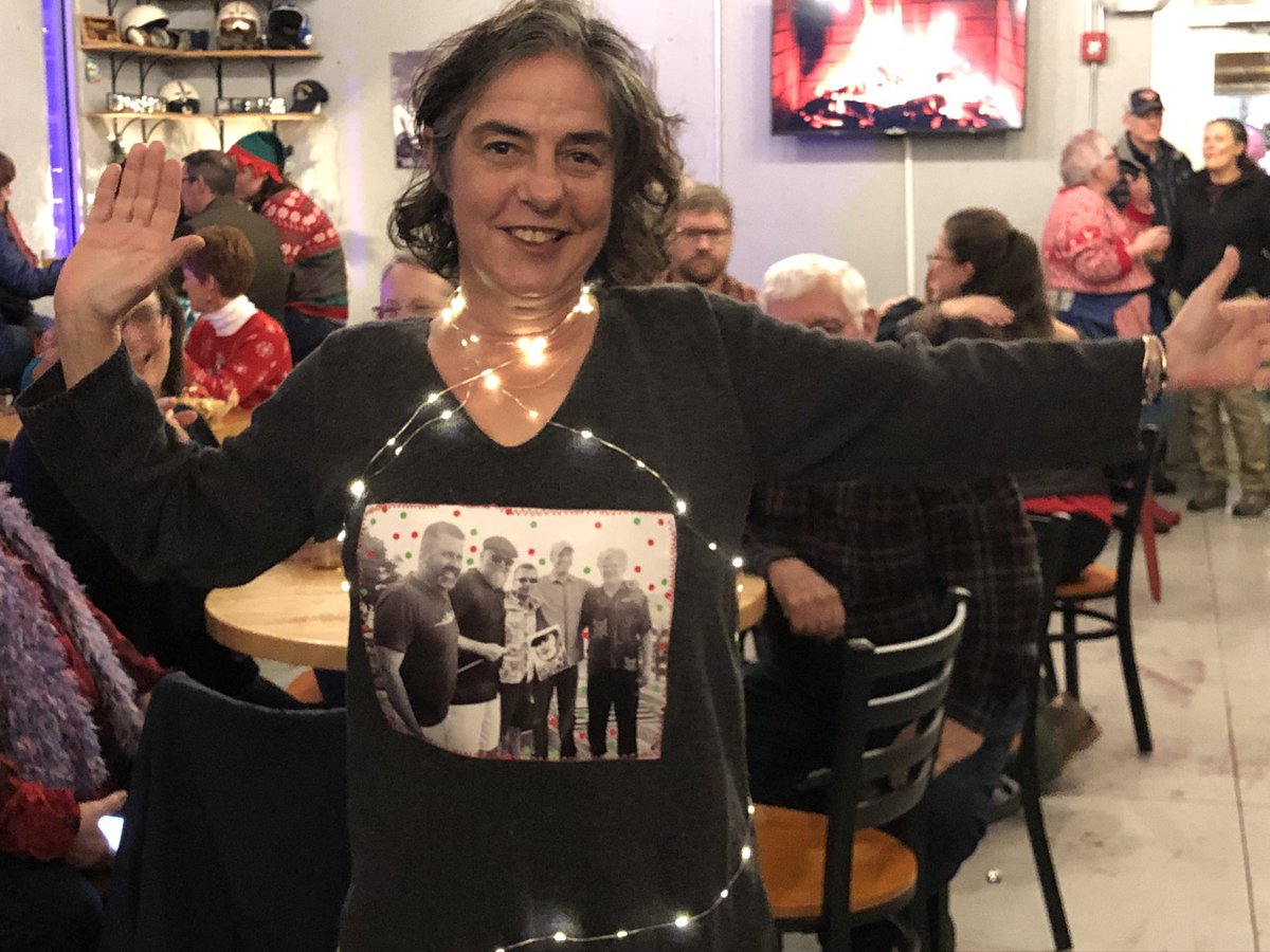 Now THAT’S an ugly sweater. See if you can outdo it at this year’s ugly sweater party at <a href="/FlightDeckBrew/">Flight Deck Brewing</a>. facebook.com/events/s/ugly-…