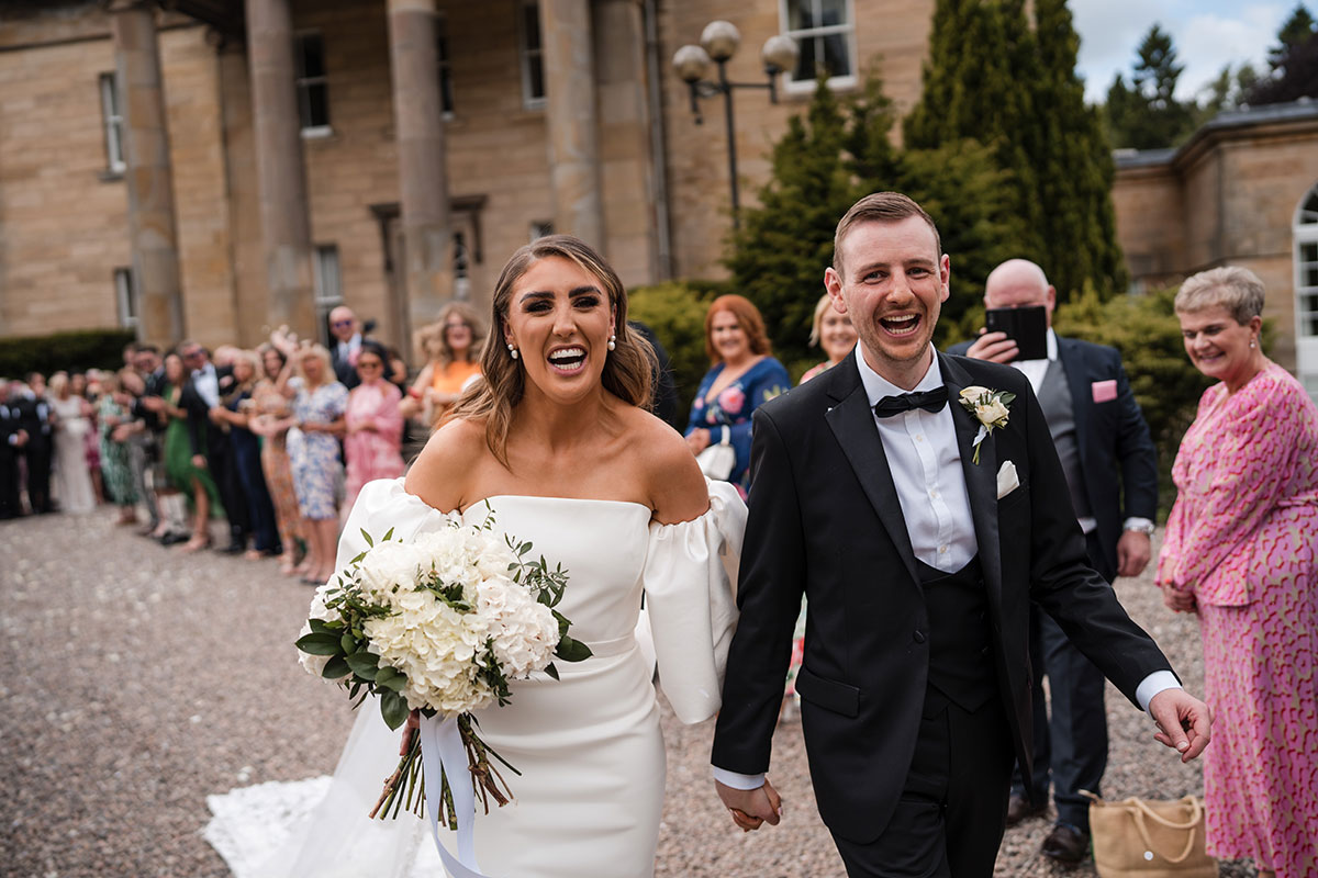 tietheknotscot's tweet photo. ❌ Rip it up + start again! 😱

#WeddingoftheWeek couple Hannah + Matthew about-turned on their #wedding plans after the bride felt her style had changed after #Covid postponments

The result? A classy black-tie do at @WeddingsBH 

➡️ https://t.co/0E70ar2yQ3

#scottishwedding https://t.co/us81HJXCp5