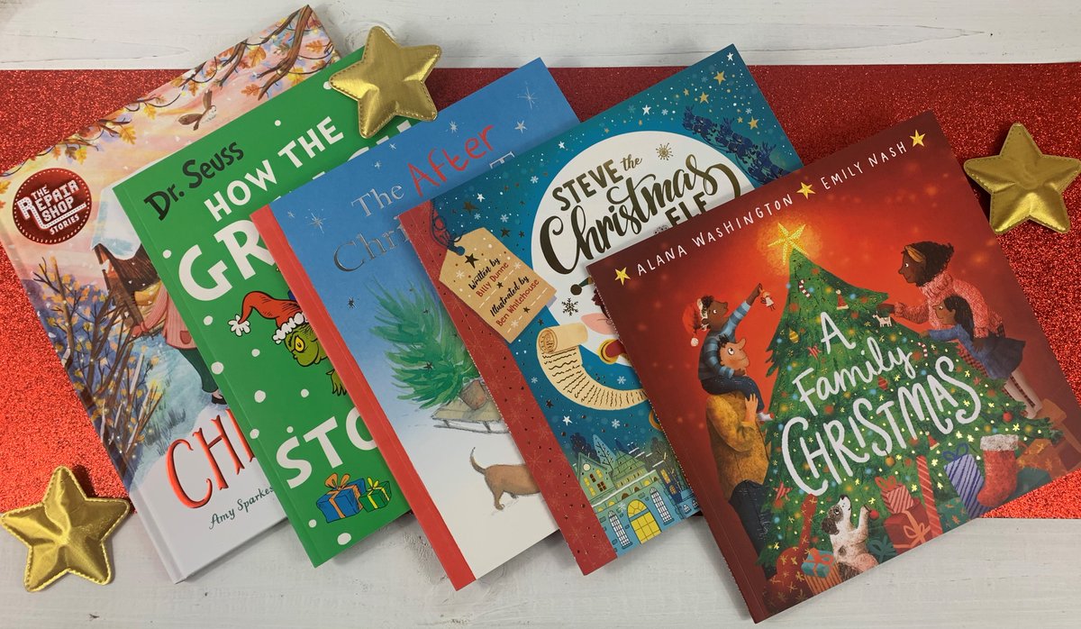 🌟 Day 1 of our advent calendar giveaway🌟 RT/follow for a chance to win this fabulous bundle of Christmassy books for the kids. T&C's >bit.ly/3VpnhvJ Buy the bundle >bit.ly/3iudOEM #Adventcalender #christmasgifts #stockingfillers