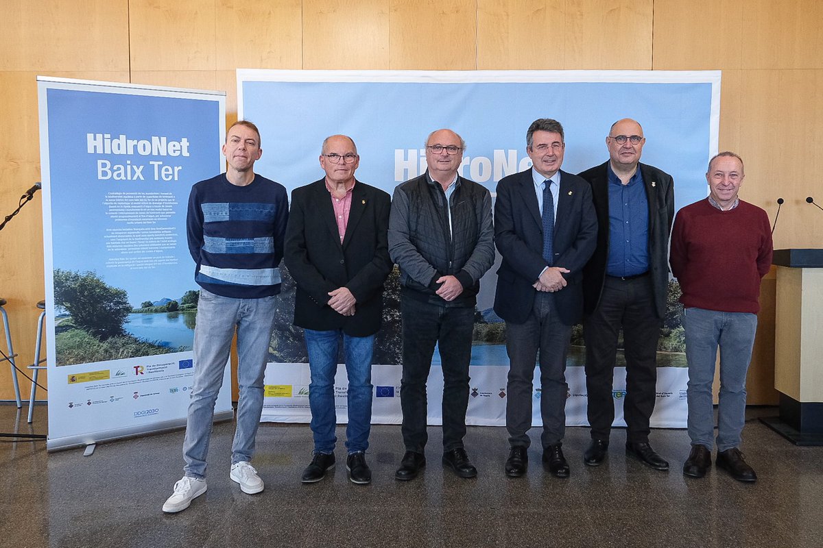 AjTorroella's tweet photo. 💦Torroella de Montgrí acull la presentació del projecte #HidroNet Baix Ter, una estratègia de prevenció de les inundacions al Baix Ter
👉https://t.co/y6b7RYgFI8
#SomSostenibilitat #SomTorroella https://t.co/enTz82jSvE