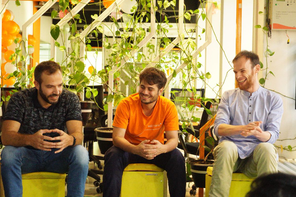 MESOL_share's tweet photo. #Throwback Thursday
7 years of SOLshare. A very happening and lively day complete with games, cake, a fireside chat with founders and planting some trees to conclude the event the SOLshare way!
#CreateANetwork #ShareElectricity #BrightenTheFuture https://t.co/9pFTLKS5t2