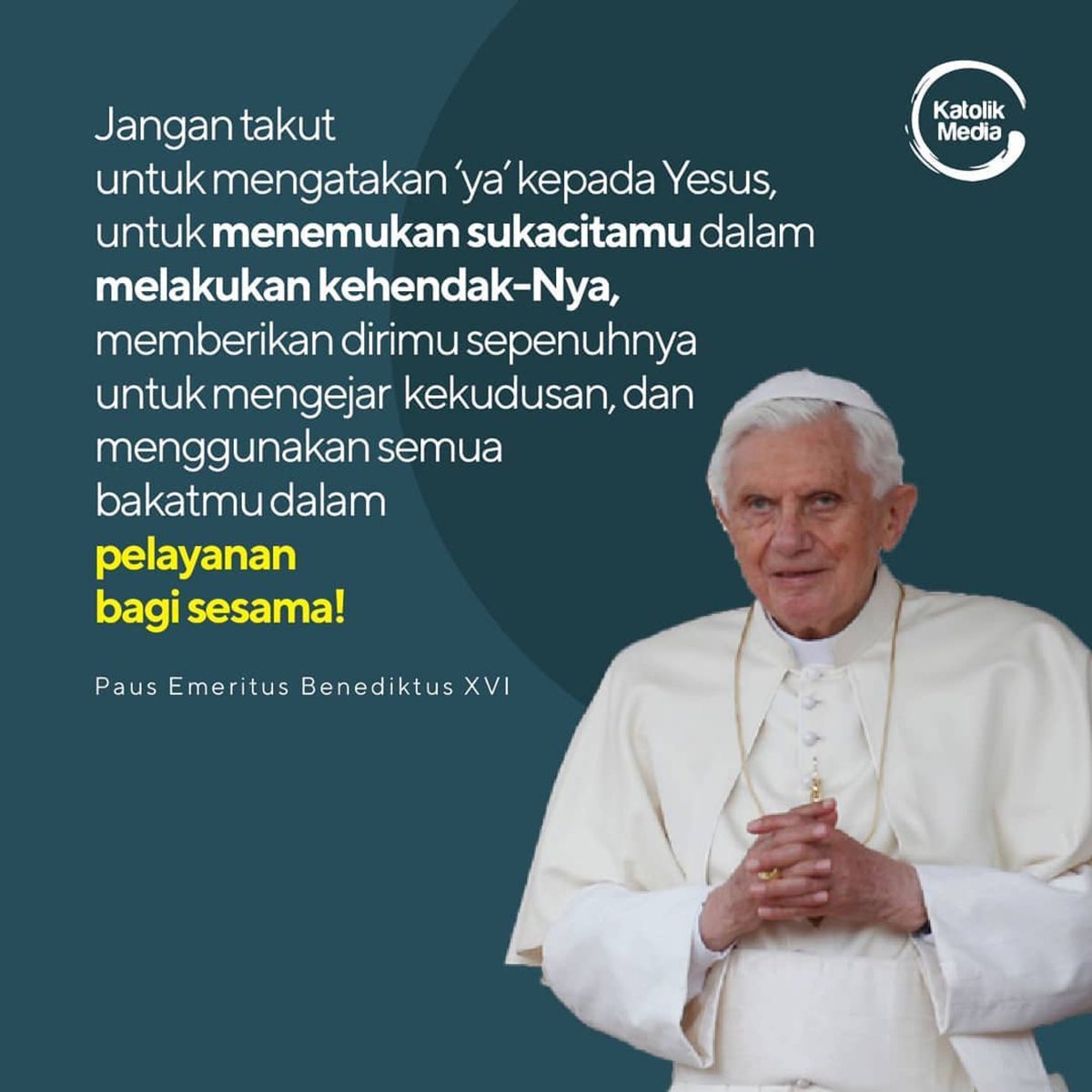 instakatolik's tweet photo. Yuk di masa Adven ini, kita katakan 'ya'! https://t.co/PmeCq8yugV