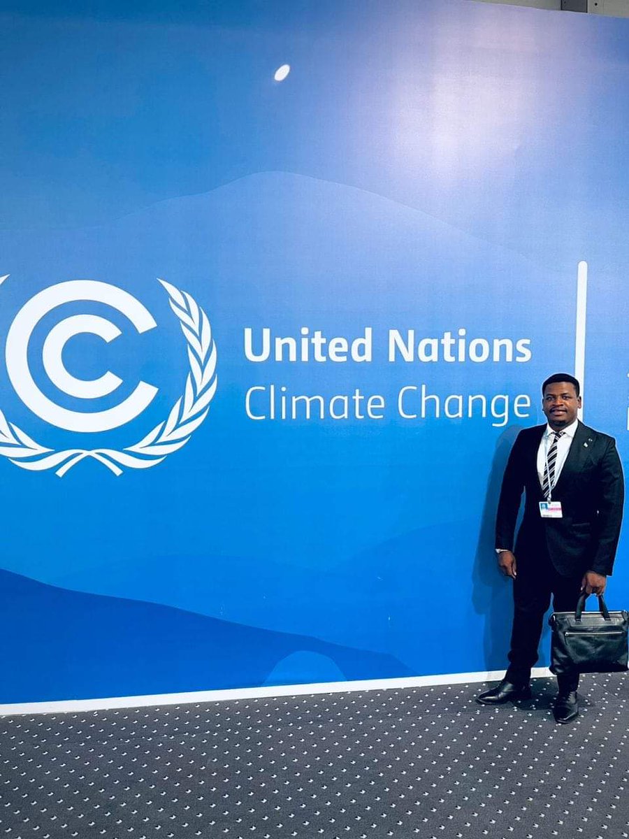 globalsolid2063's tweet photo. Notre alumni Christian Fazili a reprรฉsentรฉ la RDC en EGypte lors de la Confรฉrence des parties 27 (COP27) qui a eu lieu en novembre dernier. ๐๐จ๐ฉ๐๐ผ
#NasserYouthMovement #AfricanYB #AUTalks #Africa #GCTalks #CongoDRC #AfricanUnion #GlobalCitizen #GCTalk #AfricaYouthMonth https://t.co/JeZ4tevWXZ
