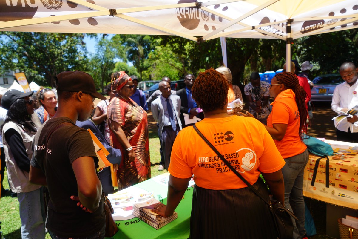 Orange is the colour of peace!

We are at the Harare Gardens today for #16DaysOfActivism awareness campaign come &amp; learn more about how you can play your part to #EndGBV 

<a href="/verena_bruno/">Verena Bruno</a> <a href="/StarfmZimbabwe/">Star FM</a> <a href="/abbiemse/">abbigail msemburi</a> <a href="/kadyrkulova1/">Gulnara</a> <a href="/MujajatiPat/">Patricia Mujajati</a> <a href="/UNZimbabwe/">UN Zimbabwe</a> <a href="/MakunikS/">Steady W Mapfumo</a> <a href="/healthtimeszim/">𝐇𝐞𝐚𝐥𝐭𝐡 𝐓𝐢𝐦𝐞𝐬</a>