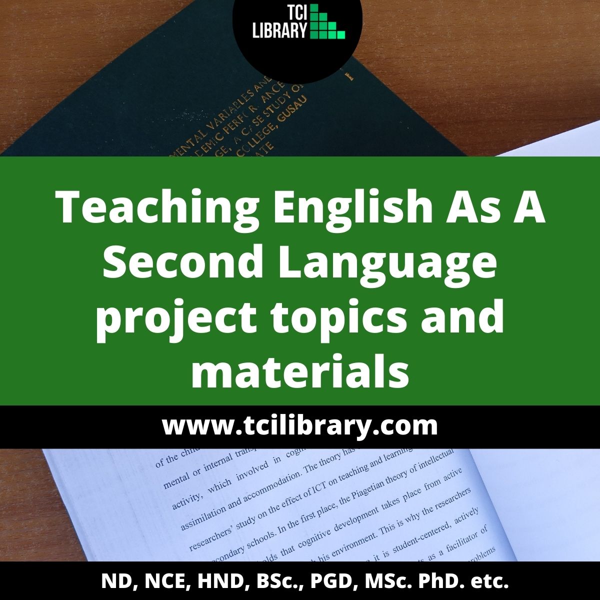 okpedthankgod's tweet image. Teaching English As A Second Language project topics and materials 
tcilibrary.com/department/tea…
ND, HND, NCE, PGDE, PGD, PhD students etc. #dissertation 
#Projecttopics
#finalyearprojects
#projectMaterials 
#tcilibrary #researchmaterials 
#tcilibraryprojects,
#projects #research