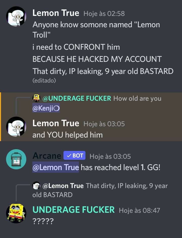VsSpeng's tweet photo. @DoDaFortnitee is pretending to be @Lemon_Troll_ he is not 9 and hasn’t hacked anyone, doda is just mad because we exposed him for saying slurs and being racist, and being an asshole. https://t.co/9IYheDXsZo