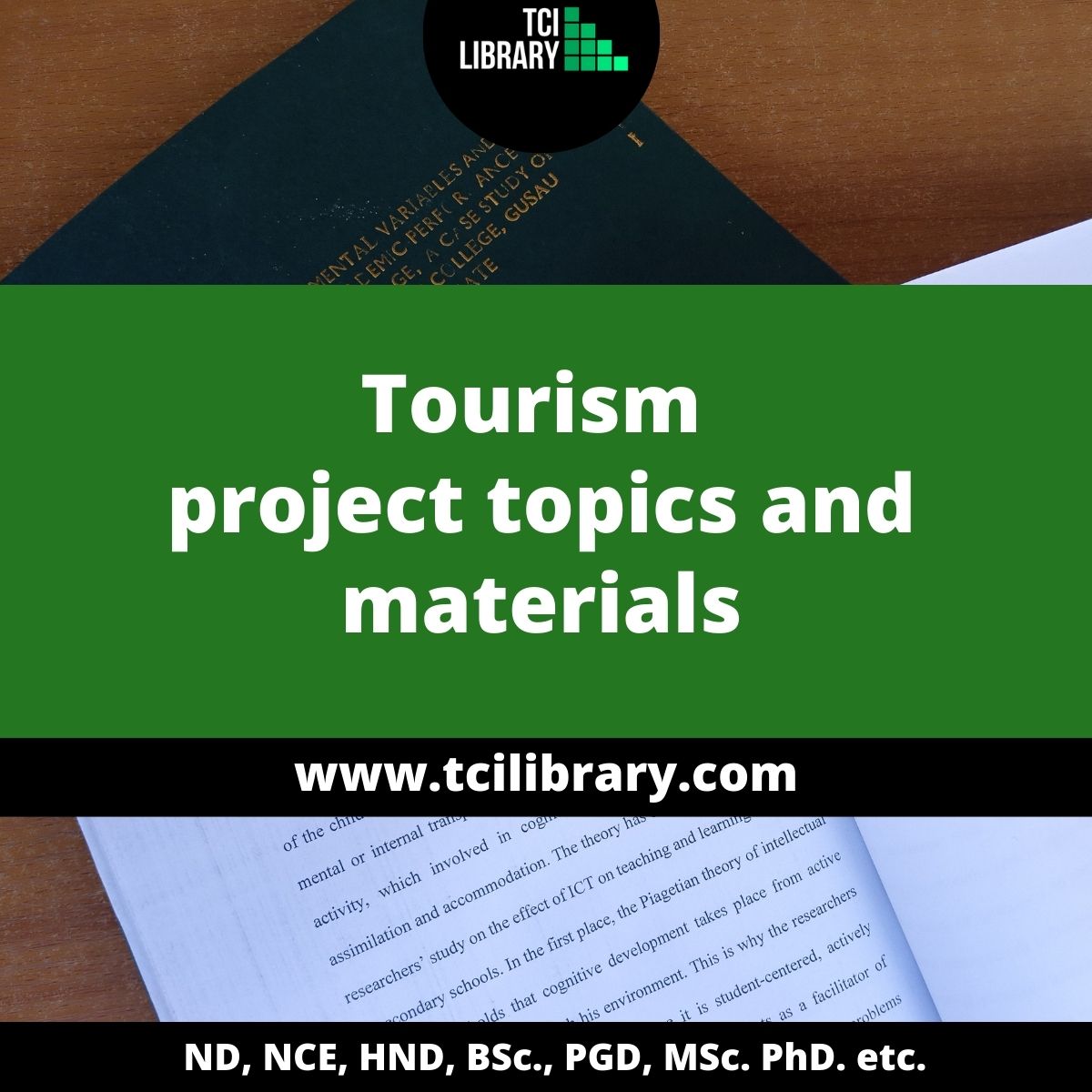 okpedthankgod's tweet image. Tourism project topics and materials
tcilibrary.com/department/touโฆ
ND, HND, NCE, PGDE, PGD, PhD students etc. #dissertation 
#Projecttopics
#finalyearprojects
#projectMaterials 
#tcilibrary #researchmaterials 
#tcilibraryprojects,
#projects #research