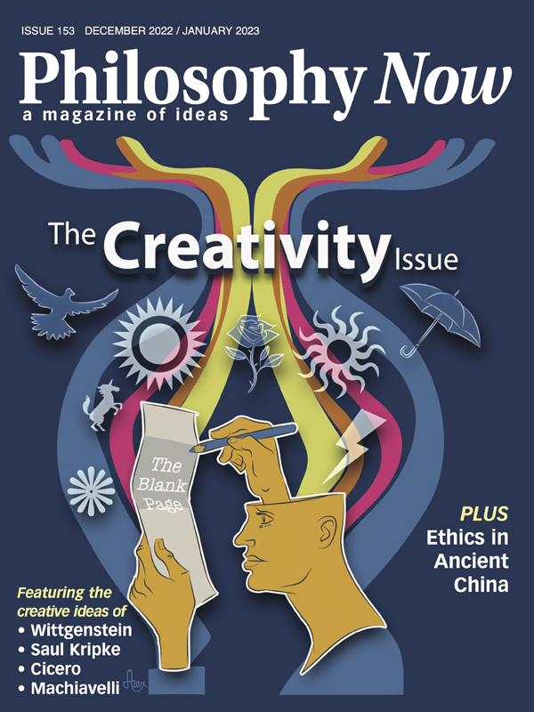 PhilosophyNow's tweet photo. INTRODUCING ISSUE 153 - CREATIVITY - DEC/JAN - Available to buy from our website https://t.co/SaAvjx8Cdq
It shapes our world, our science, our art and many other aspects of our lives but what exactly is it? https://t.co/iY1njGcnoB