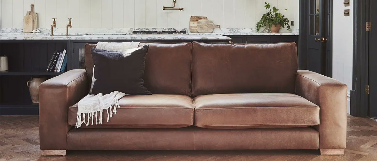 You can’t go wrong with the Ashdown Grand Sofa. Sink back into its luxuriously large and comfortable cushions or stretch full length with your choice of beverage resting on the wide square arms. Choose from our extensive collection of over 170 fabrics and leathers.
