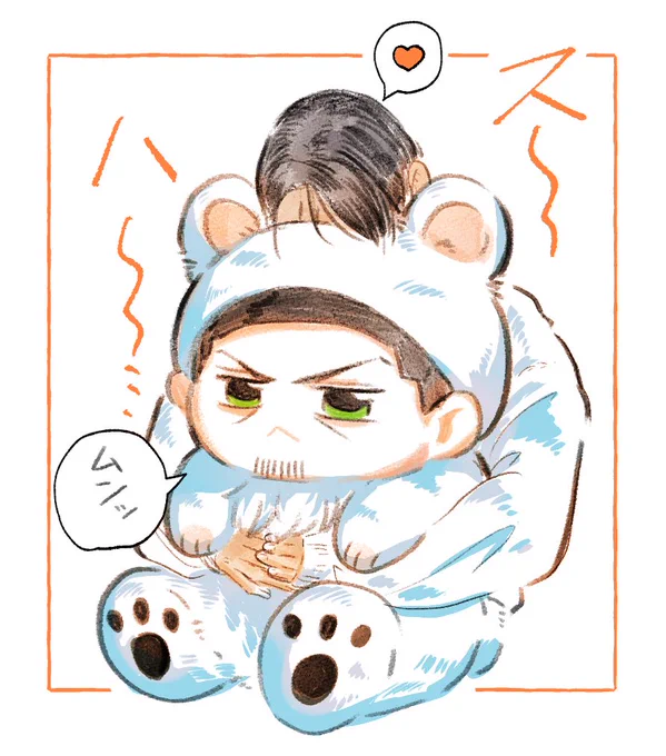 鯉ちゃんとしろくま🌙 