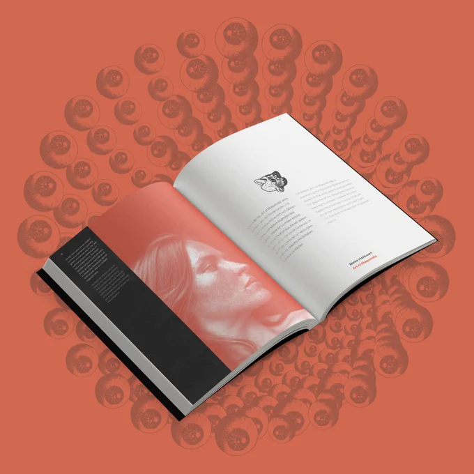 Happy to announce the release of this book 'The Raw Stuff Vol. 2' in which my album art related work is featured together with 25 other amazing artists!  