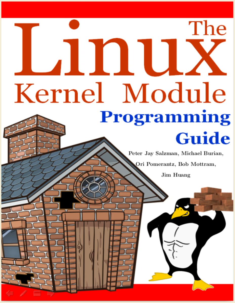 0xor0ne's tweet image. The Linux Kernel Module Programming Guide (updated for 5.x kernels).
Very useful if you are interested in learning the Linux kernel internals.

sysprog21.github.io/lkmpg/ 

#Linux #kernel #learning #lkm #infotech
