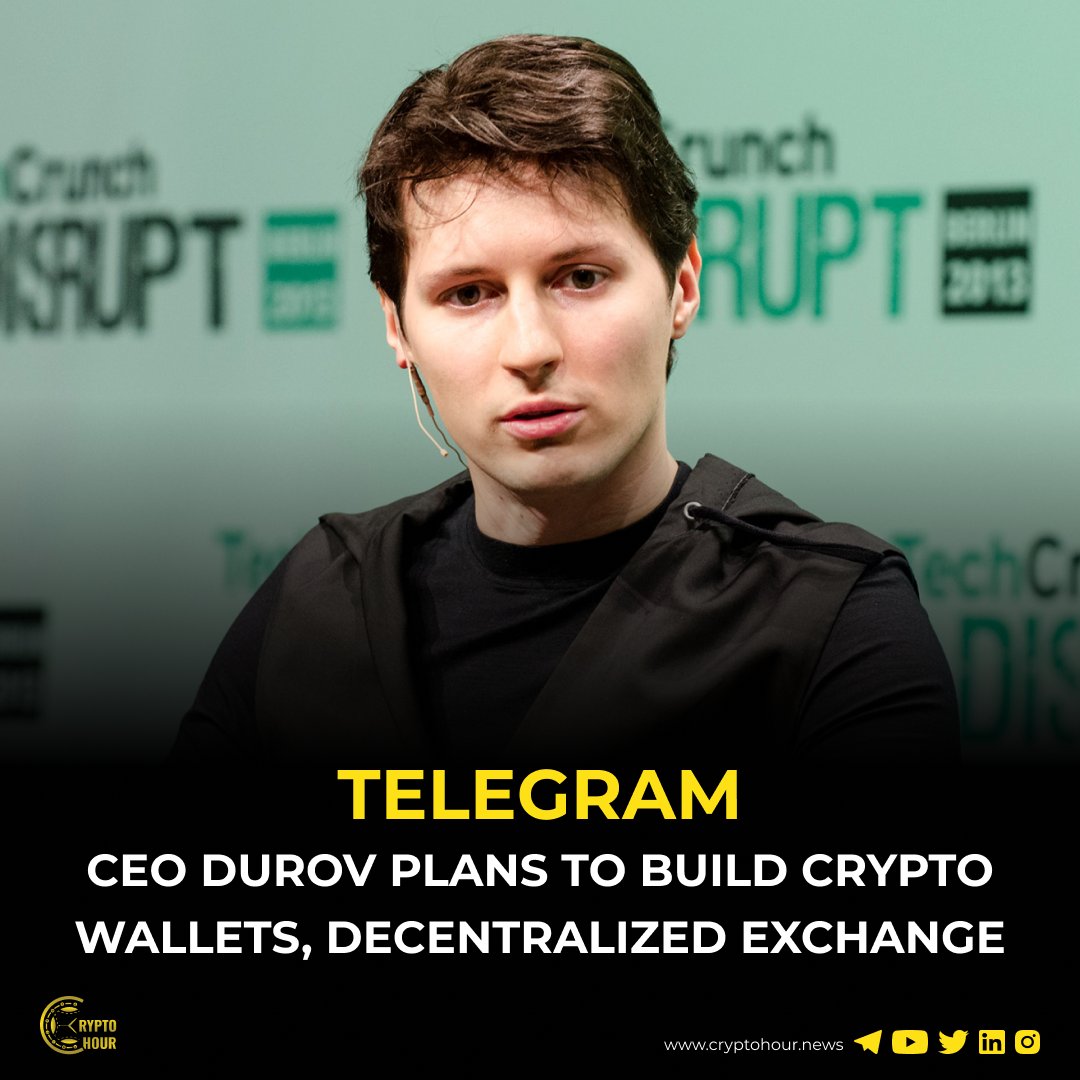 Cryptohour_'s tweet photo. The messaging app is pushing ahead with its buildout of crypto infrastructure...
#cryptohour #crypto #telegram #decentralized #exchange https://t.co/DTvEkh5gvN