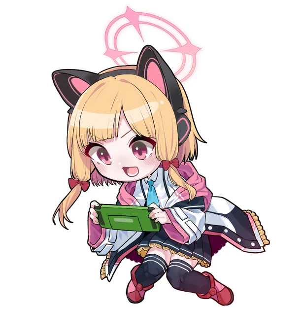 [쌍둥이 시리즈]미니 모모이#블루아카이브 #ブルアカス #ブルアカライドパネル 