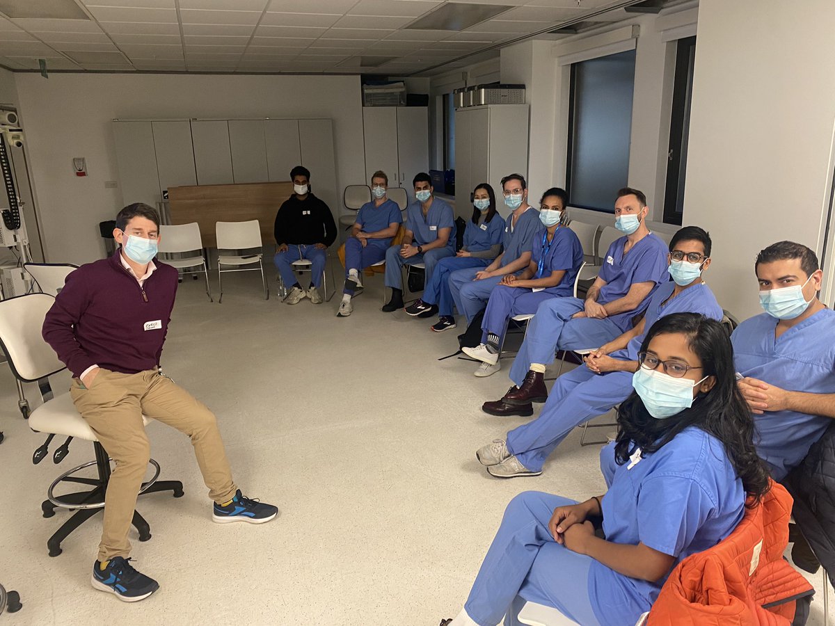 QSNeuroanae's tweet photo. It was great to have candidates back in the @UCHSimCentre @QS_SimCentre doing the One brain simulation course managing neuro emergencies in prehospital, A+E, ward + ICU setting. Thank you to our lead organiser @ra1john + faculty @RajeevMisra13 @EnricoS1981 @ICU_Kyle @iadedugbe https://t.co/r9yGzuBlFO