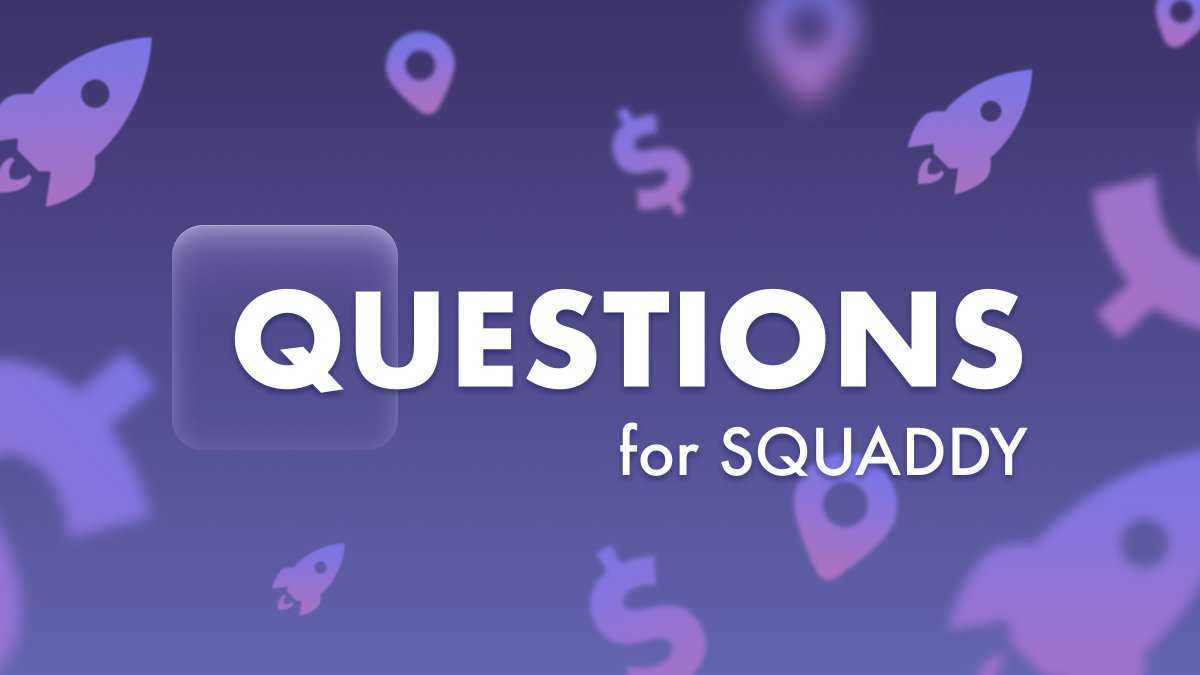 SQUADDYofficial's tweet photo. Friends, ask your questions!⭐️🚀
#cryptocurrencies #bitcoin #crypto #blockchain #ethereum #BinanceSmartChain #Trading #Altcoins #Altcoin #Airdrop #Cardano #BNB #Web3 #MeetToEarn #MoveToEarn #PlayToEarn #NFT #SQUADDY #IEO #IDO #Binance https://t.co/m4Va8WWS5c