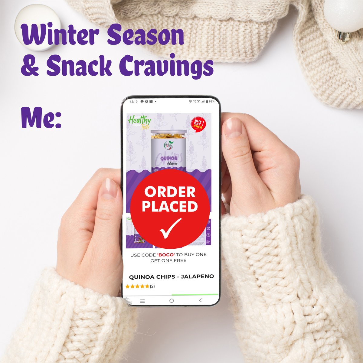 nutroyumm's tweet photo. Stock up on the ultimate hibernation healthy snacks!!!
Quinoa chips #healthy and #yummy!
Find your new favourite snack now!
https://t.co/zFMv9jTIJl
.
.
.
#nutroyumm #yummy #yummyinthetummy #yummyyy #cravings #midnightcravings #hibernation #hibernationmode #winter #quinoachips https://t.co/LQfJ8gqkr2