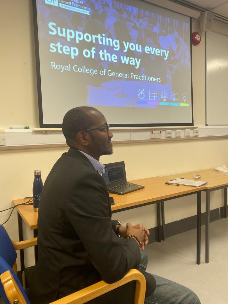 Uwa Ima-Edomwonyi (@uwa_ie) on Twitter photo A lovely visit to one of our local GPVTS/GPST teaching session, stimulated lots of discussions.
Spoke to them about my <a href="/rcgp/">Royal College of General Practitioners</a> journey so far.
Questions on:
📌Exam fees / cost (RCA changing next year)
📌Membership fees
📌Consider IMG rep on council
📌? ⬆️ AiT reps on council A lovely visit to one of our local GPVTS/GPST teaching session, stimulated lots of discussions.
Spoke to them about my <a href="/rcgp/">Royal College of General Practitioners</a> journey so far.
Questions on:
📌Exam fees / cost (RCA changing next year)
📌Membership fees
📌Consider IMG rep on council
📌? ⬆️ AiT reps on council