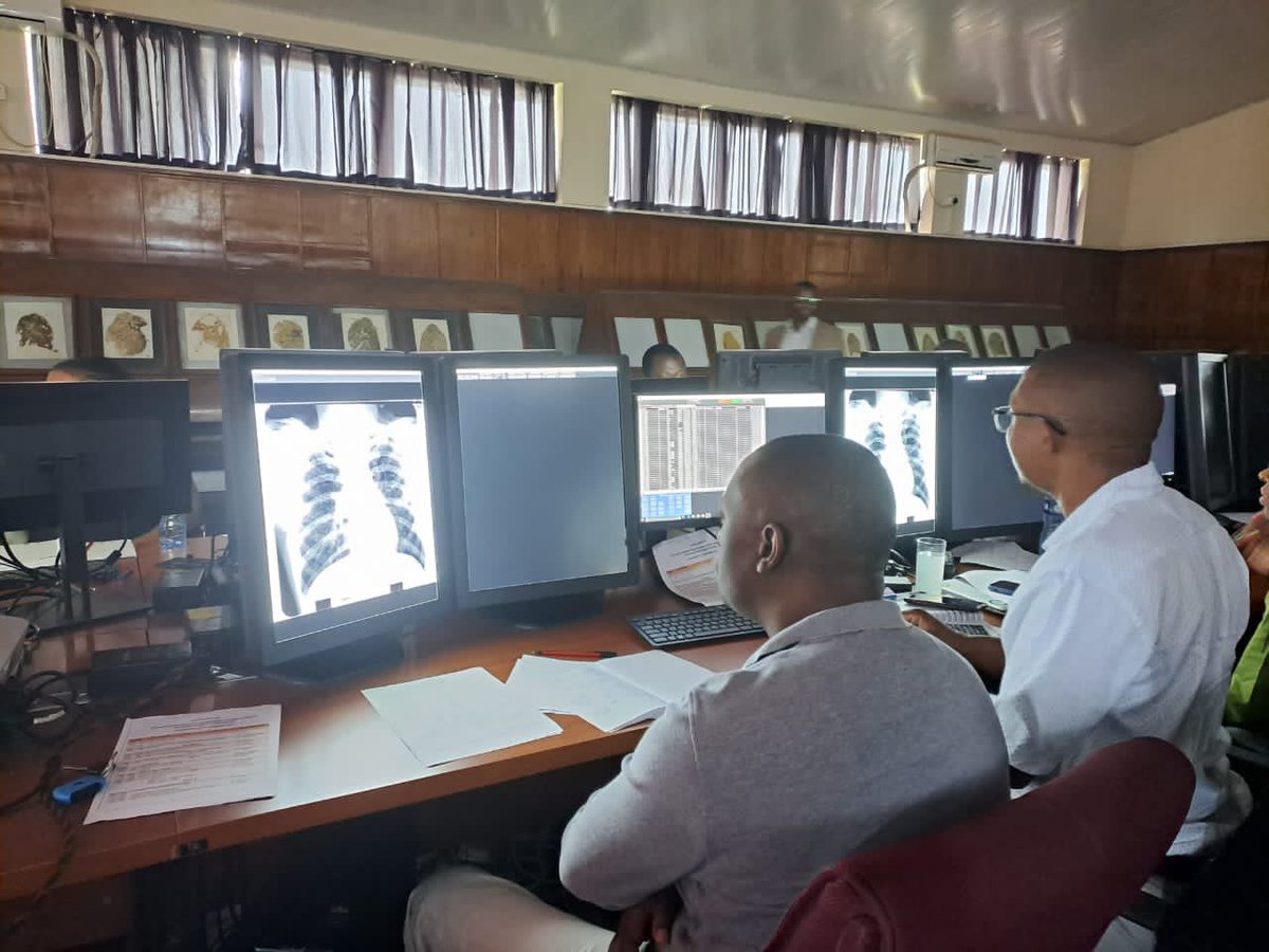 ECSA_HC's tweet photo. Training workshop on ILO international classification of radiographs for Pneumoconiosis organised by the #TIMS project at the Occupational Health and Safety Institute in Kitwe, #Zambia https://t.co/xwJMgTVE6M
