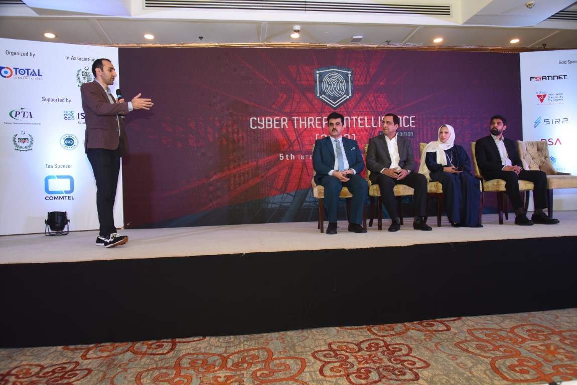Supersecurepk's tweet photo. Mr. Jamal Nasir Khan, CEO Supersecure was invited as a guest speaker at 5th International Cyber Threat Intelligence Conference held at Marriot Hotel, Islamabad on November 30, 2022. This annual leading event was organized by TOTAL Communications in association with PISA &amp; ISACA. https://t.co/cmsbU9QXVR