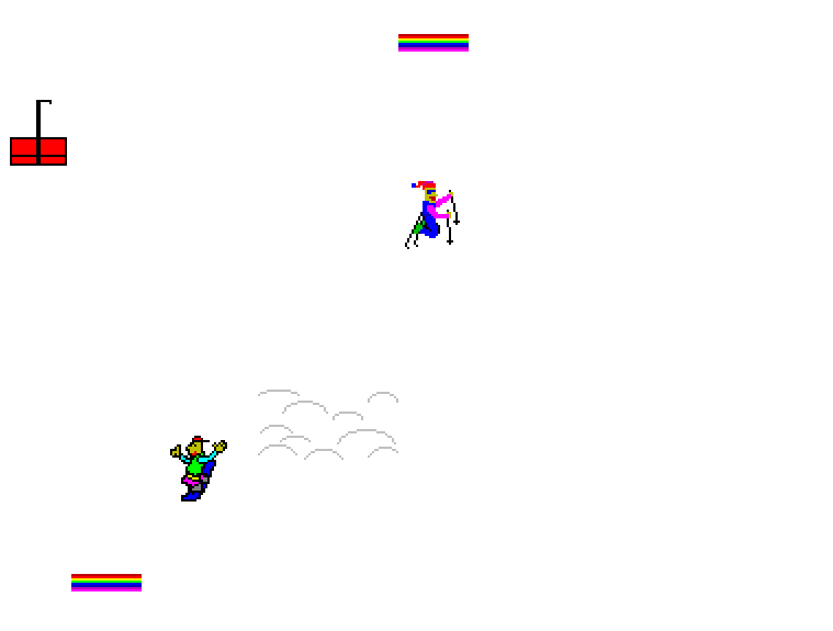RocketFry's tweet photo. For my latest project, I've been reverse engineering #Skifree I've just finished converting all the logic back to C. You can check it out here.  https://t.co/NzGjmoXBo7 You'll need VS6 and the resources from the original EXE
This was inspired by @Foone's great Skifree🧵 https://t.co/Bks7X1LnIM