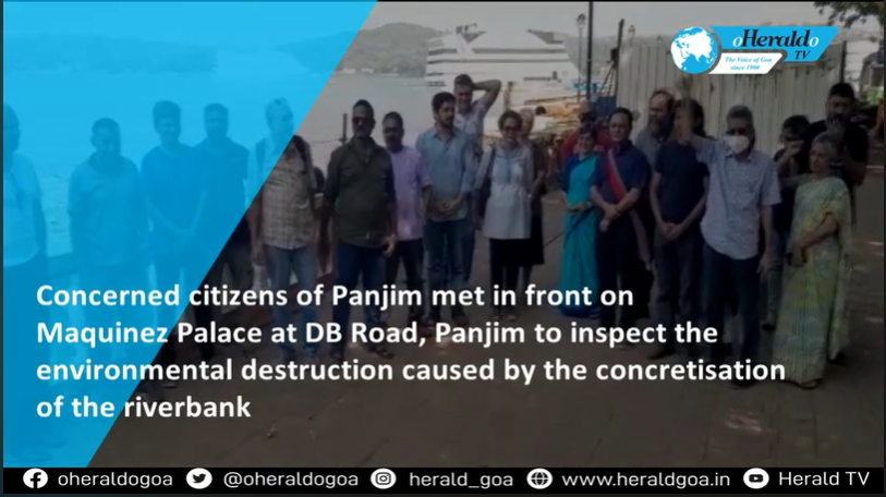oheraldogoa's tweet photo. #Panjimites inspect the environmental #destruction caused by the #concretization near Maquinez Palace
Watch:https://t.co/31TeWVX9HQ

#Goa #News #Panjim https://t.co/wwEC87AD97